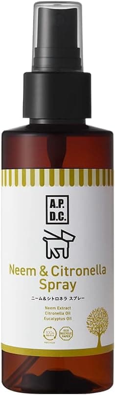 A.P.D.C. ニーム&シトロネラスプレー 125ml 犬用