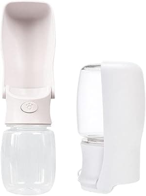犬用散歩給水ボトル 折りたたみ 350ml