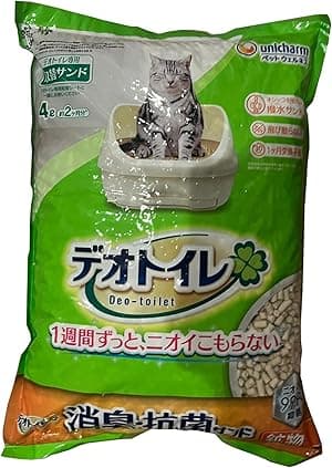 ユニ・チャーム デオトイレ 消臭・抗菌サンド 4L