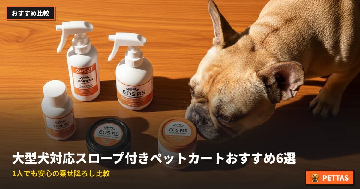 大型犬対応スロープ付きペットカートおすすめ6選｜1人でも安心の乗せ降ろし比較