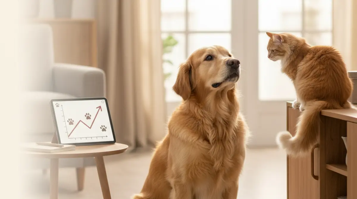 ペットの体重推移を記録するメリットと見方｜健康管理の第一歩